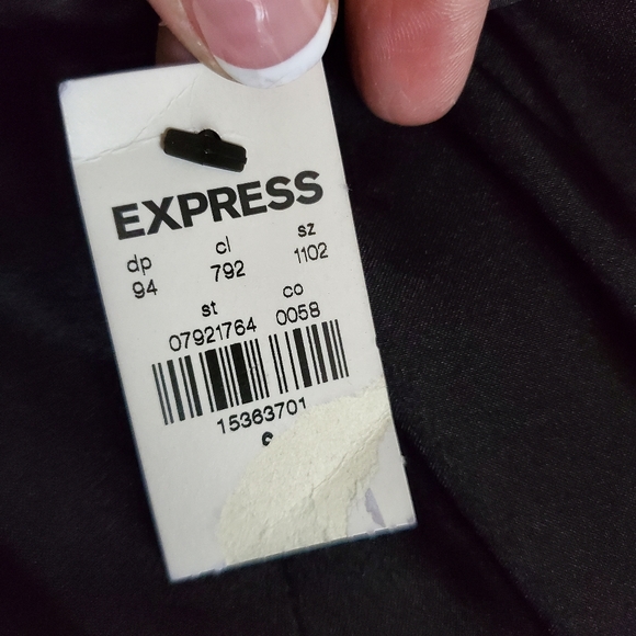 Express Black Mini Dress - Picture 3 of 6